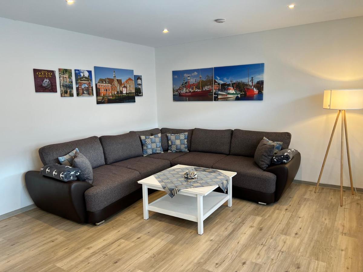 Ferienwohnung Wippsteert - 5 Sterne - Mit Balkon Und Pkw Stellplatz Emden Zewnętrze zdjęcie